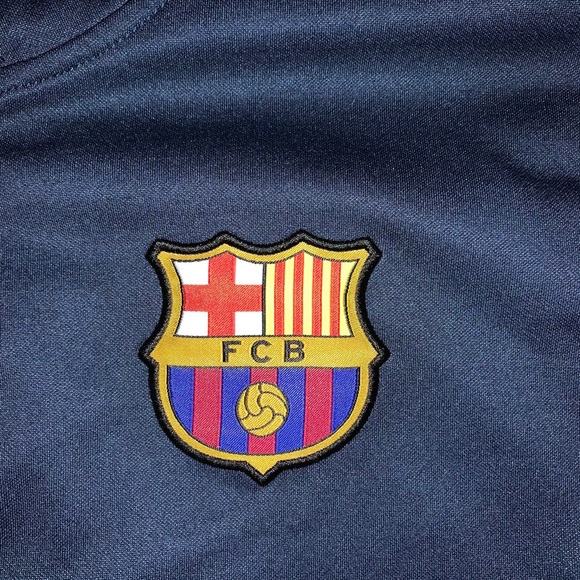 FCBarcelona boys full zip up hoodie - Picture 4 of 5